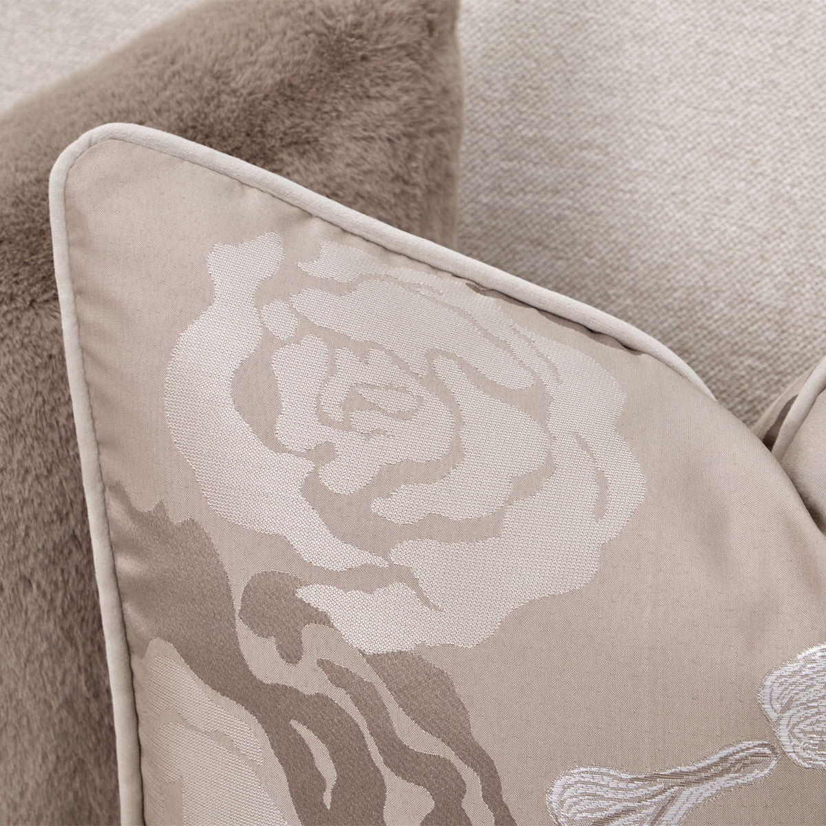 Camellia Field - Chenille Sofa - R&R Furniture Gallery (Fountain Valley, CA)