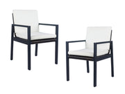 Cuba - Modern Outdoor Dining Chair Set of 2 — view 4