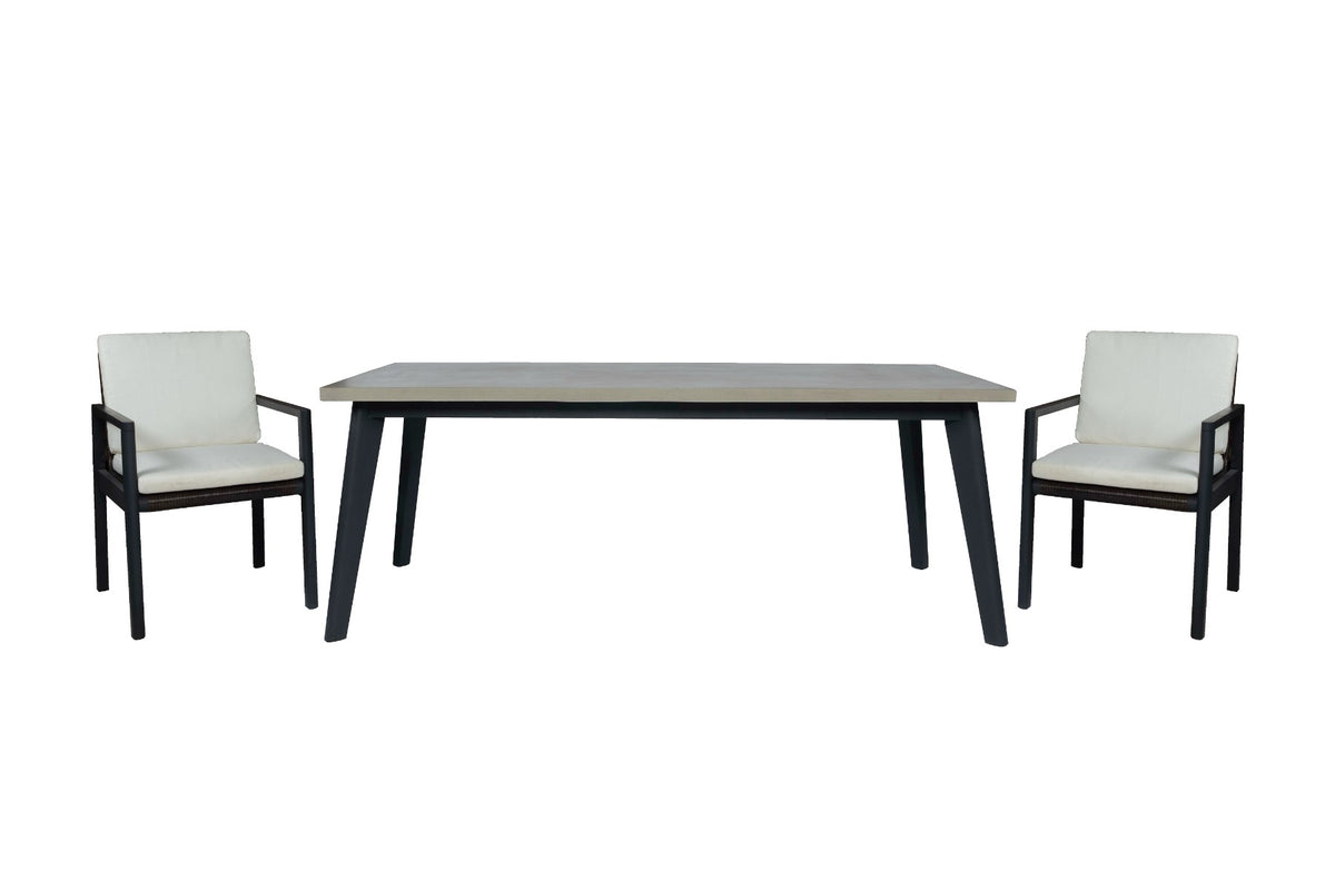 Cuba - Outdoor Concrete Dining Table — view 2