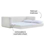 Ryan - Boucle Sofa Bed - R&R Furniture Gallery (Fountain Valley, CA)