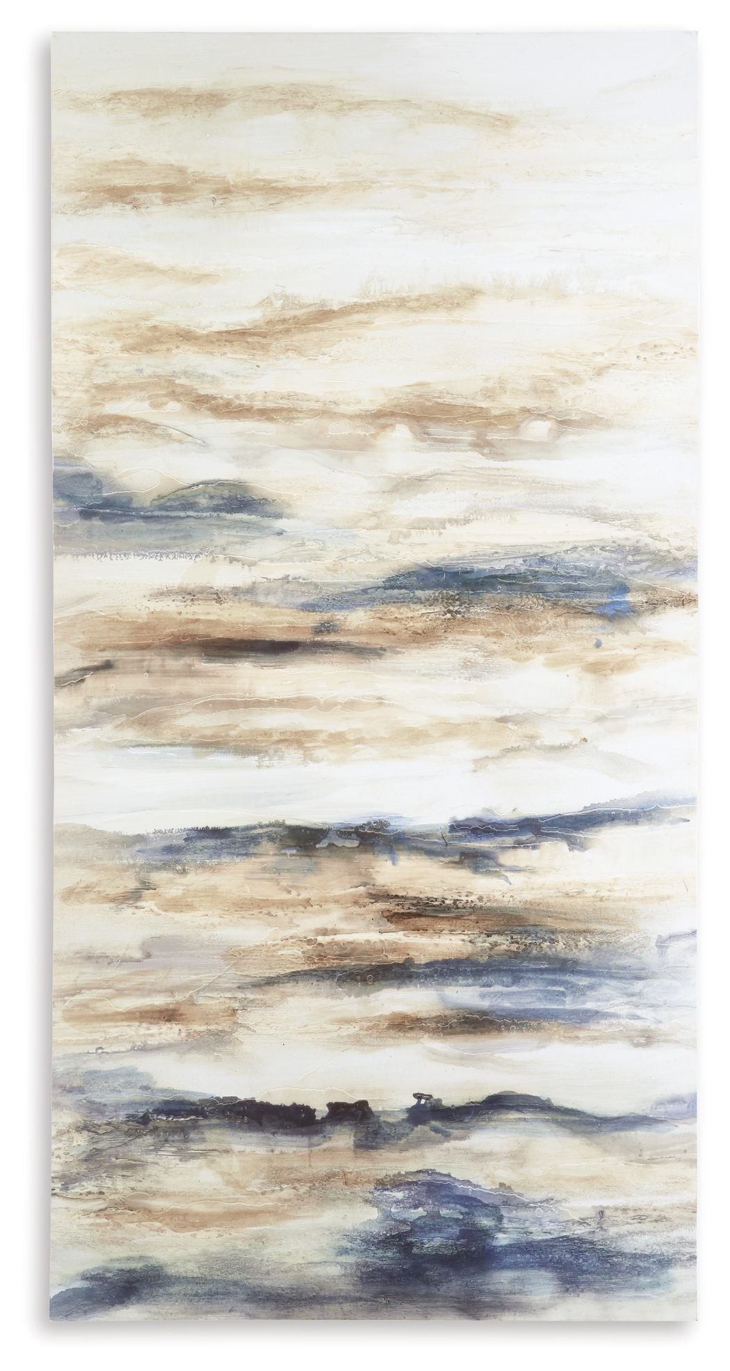 Joely - Wall Art - Blue / Tan - R&R Furniture Gallery (Fountain Valley, CA)