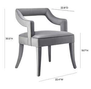 Tiffany - Velvet Chair - R&R Furniture Gallery (Fountain Valley, CA)