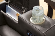 Fyne-dyme - Power Recliner/Adj Headrest - R&R Furniture Gallery (Fountain Valley, CA)