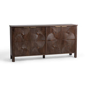 Lina - 4 Door Cabinet - Kona Brown - R&R Furniture Gallery (Fountain Valley, CA)