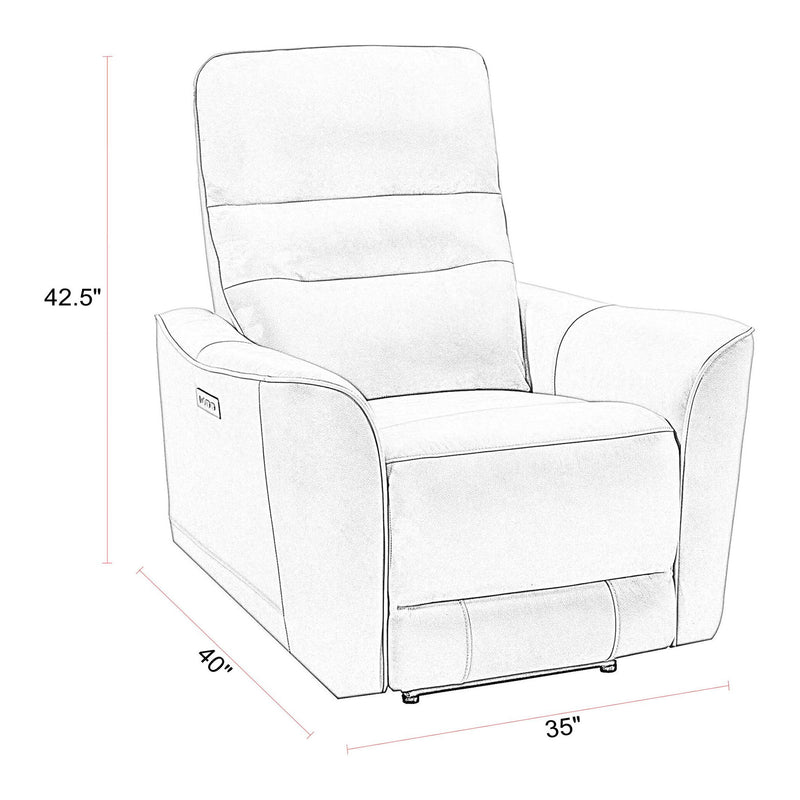 Taylor - Power Zero Gravity Recliner - R&R Furniture Gallery (Fountain Valley, CA)
