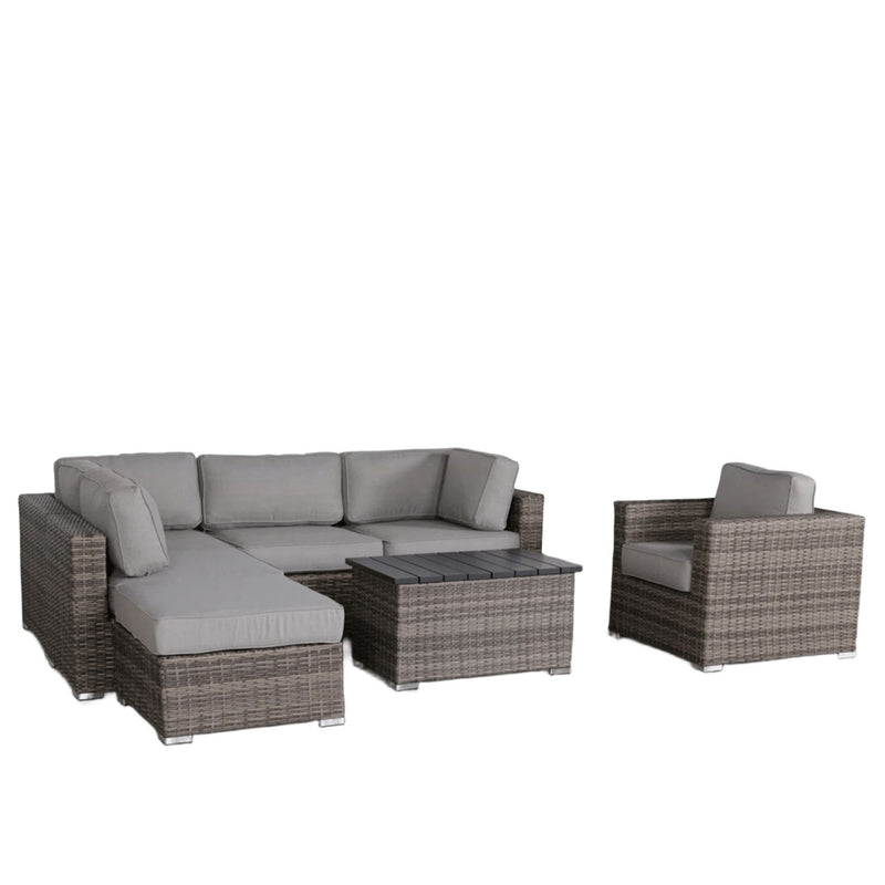 Stylish Entertainment Sectional Set, Outdoor Living - R&R Furniture Gallery (Fountain Valley, CA)