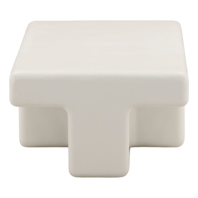Teo - Outdoor Coffee Table - White