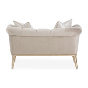 Yvette - Chair And A Half - Porcini / Medium Champagne - R&R Furniture Gallery (Fountain Valley, CA)