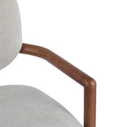 Upholstered Arm Dining Chairs (Set of 2) - R&R Furniture Gallery (Fountain Valley, CA)