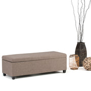 Avalon - Multifunctional Storage Ottoman Bench - R&R Furniture Gallery (Fountain Valley, CA)