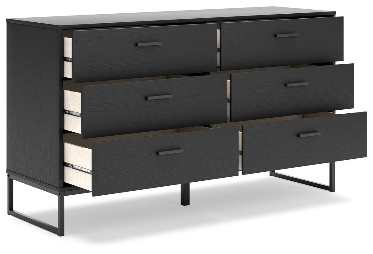 Socalle - Six Drawer Dresser - R&R Furniture Gallery (Fountain Valley, CA)