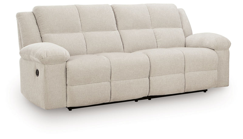 Orlen - 2 Seat Reclining Sofa - Winter - R&R Furniture Gallery (Fountain Valley, CA)