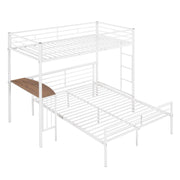 Bunk Bed With Desk, Ladder And Quality Slats For Bedroom - R&R Furniture Gallery (Fountain Valley, CA)