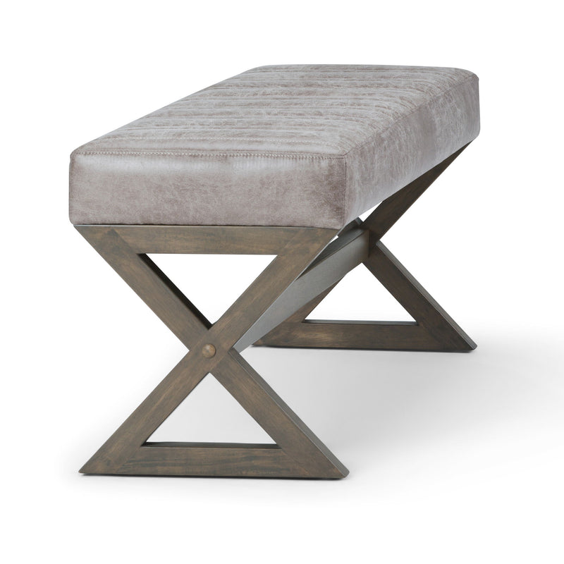 Salinger - Large Upholstered Ottoman Bench - R&R Furniture Gallery (Fountain Valley, CA)