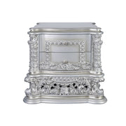 Valkyrie - Nightstand - Antique Platinum - R&R Furniture Gallery (Fountain Valley, CA)
