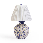 Diana - Table Lamp - Blue & White - R&R Furniture Gallery (Fountain Valley, CA)