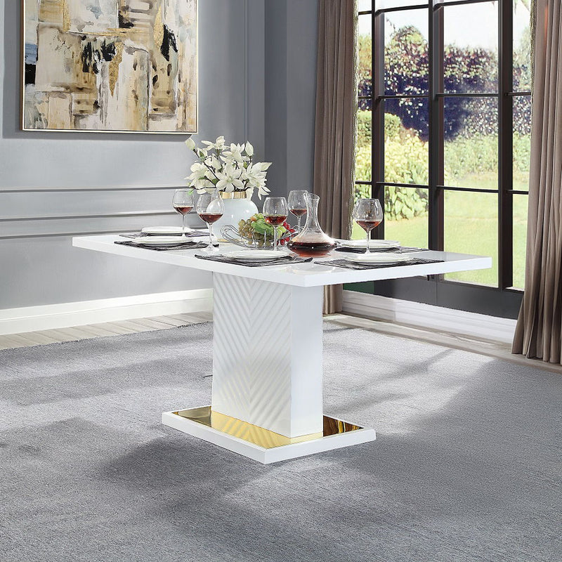 Gaines - Dining Table - R&R Furniture Gallery (Fountain Valley, CA)