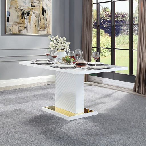 Gaines - Dining Table - R&R Furniture Gallery (Fountain Valley, CA)