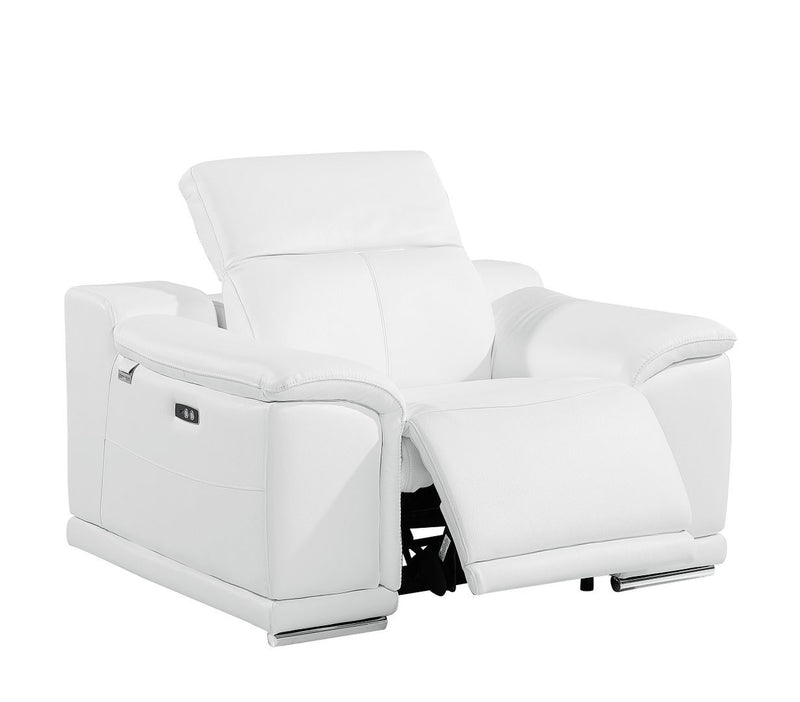 9762 - 7-Piece Modular Power Reclining Sofa, Loveseat And Chair Set With 5 Power Recliners In