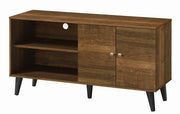 Amidon - TV Stand, With 2 Storage Shelves And 1 Cabinet - R&R Furniture Gallery (Fountain Valley, CA)
