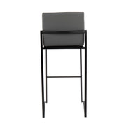 Lumi Source Fuji contemporary high back barstool with elegant design, featuring a sleek modern look and sturdy construction.