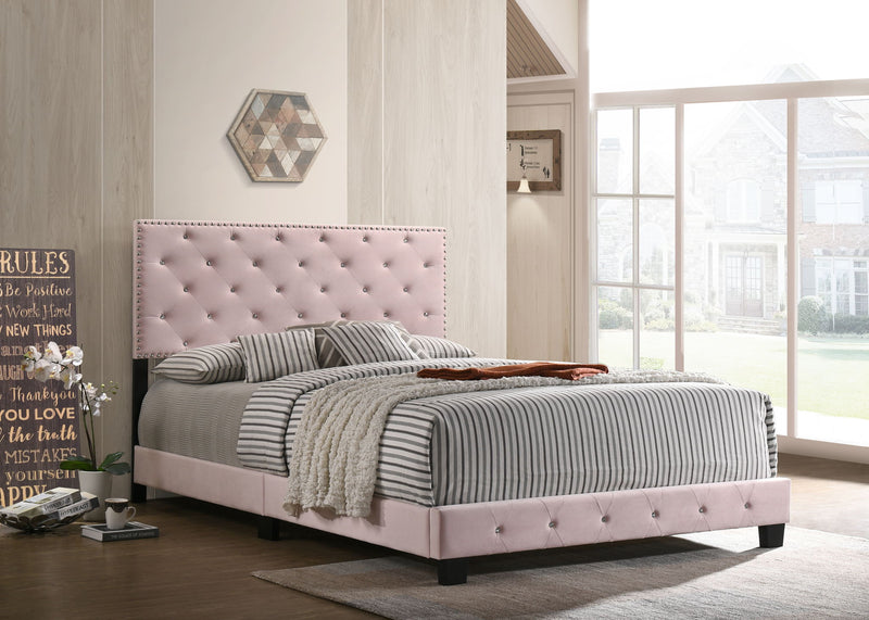 Luxurious Upholstered Bed - R&R Furniture Gallery (Fountain Valley, CA)