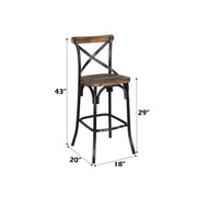 Zaire - Bar Chair (1Pc) - R&R Furniture Gallery (Fountain Valley, CA)