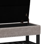 Lomond - Upholstered Storage Ottoman Bench - R&R Furniture Gallery (Fountain Valley, CA)