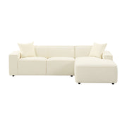 Olafur - Velvet Sectional - R&R Furniture Gallery (Fountain Valley, CA)