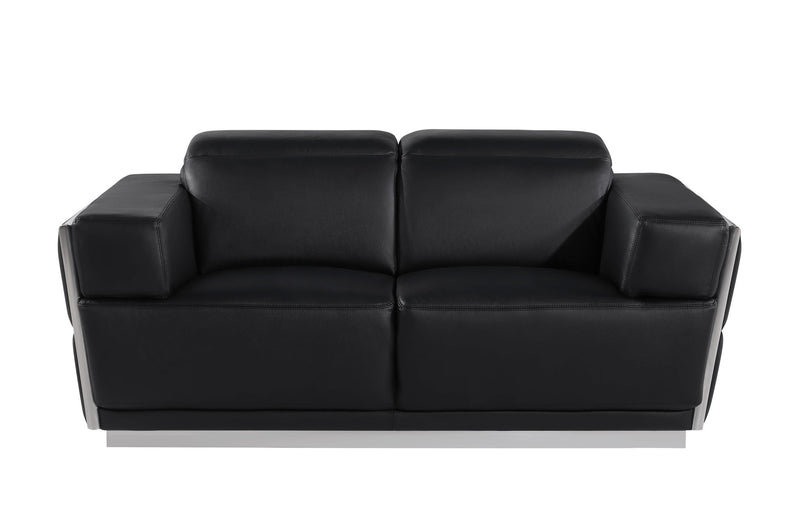 1111 - Leather Living Room Set - R&R Furniture Gallery (Fountain Valley, CA)
