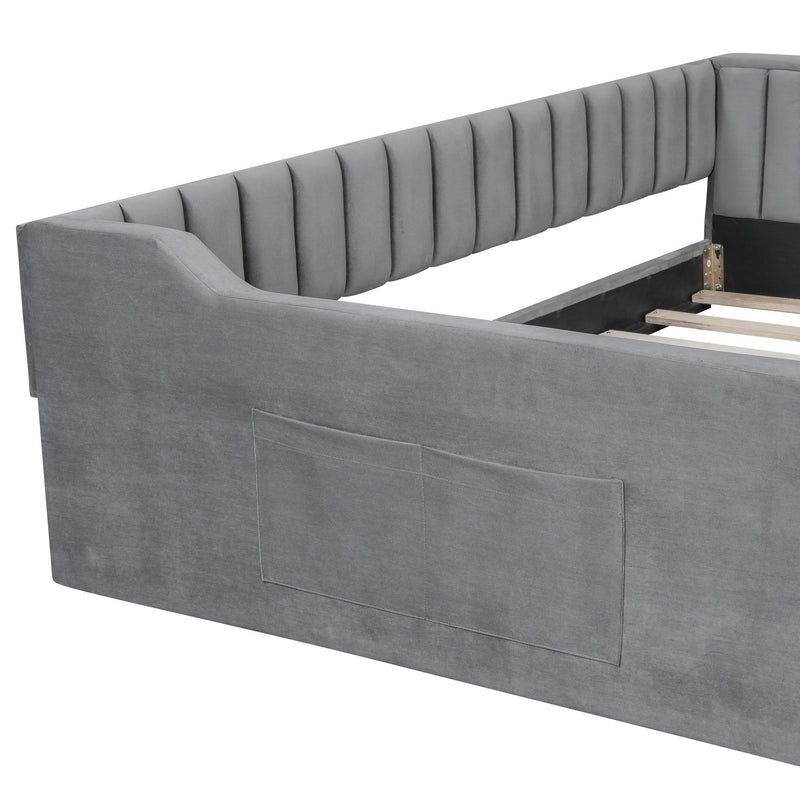Daybed With Side Storage Pocket - R&R Furniture Gallery (Fountain Valley, CA)