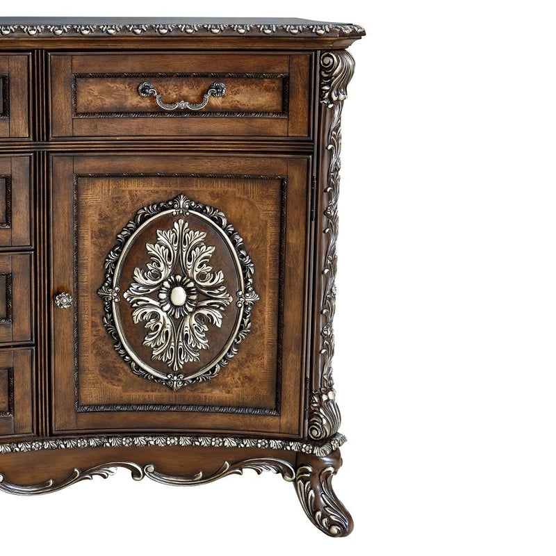 Devany - Dresser - Cherry - R&R Furniture Gallery (Fountain Valley, CA)