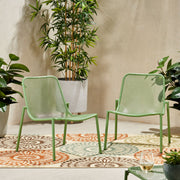 Outdoor Iron Chair With Design - R&R Furniture Gallery (Fountain Valley, CA)