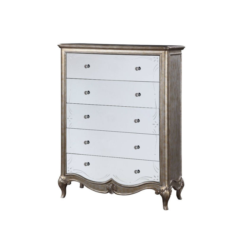 Esteban - Chest - Antique Champagne - R&R Furniture Gallery (Fountain Valley, CA)