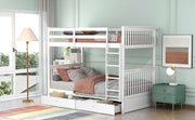 Bunk Bed With Ladders And 2 Storage Drawers - R&R Furniture Gallery (Fountain Valley, CA)