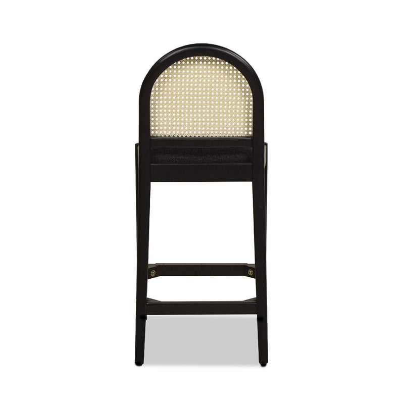 Panama - Curved Back Cane Counter Stool (Set of 2) - R&R Furniture Gallery (Fountain Valley, CA)