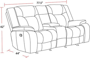 Blake - Manual Reclining Sofa Set