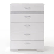 Naima II - Chest - White High Gloss - R&R Furniture Gallery (Fountain Valley, CA)