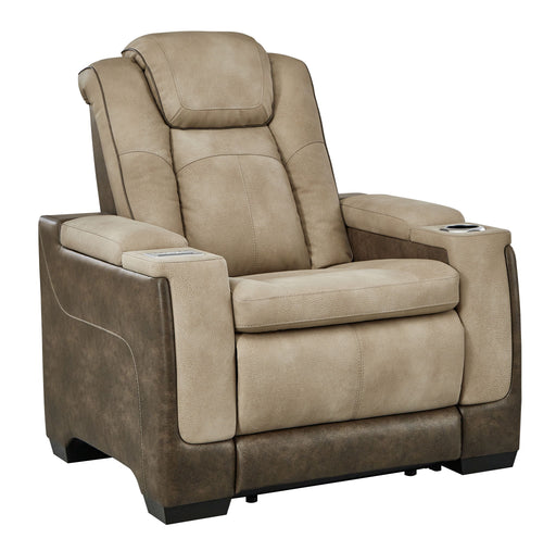 Next-Gen Durapella - Pwr Recliner/Adj Headrest - R&R Furniture Gallery (Fountain Valley, CA)