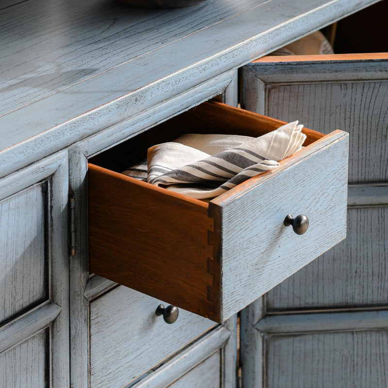 Crafton - 3 Drawer 4 Door Sideboard - R&R Furniture Gallery (Fountain Valley, CA)