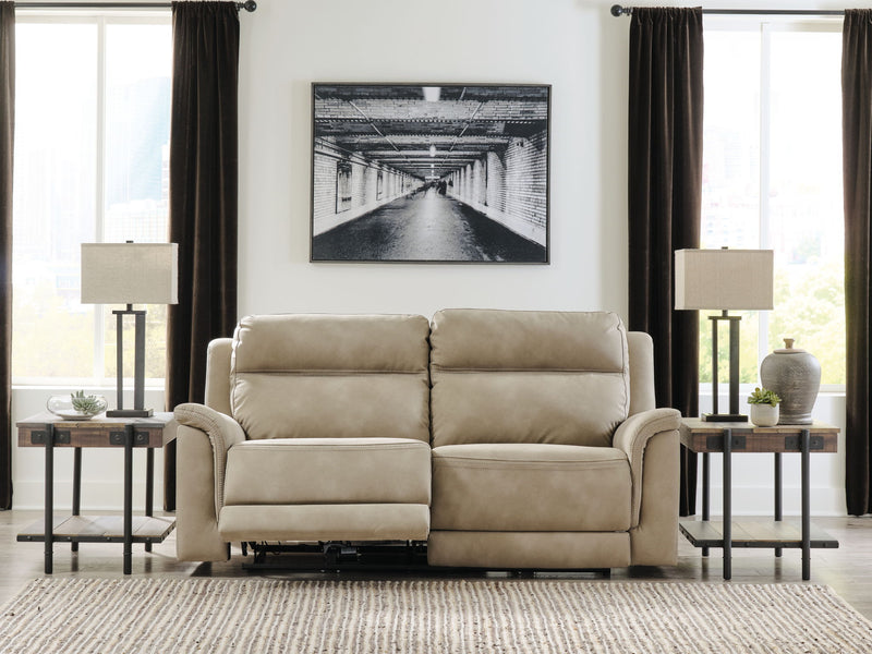 Next-Gen Durapella - Reclining Power Sofa - R&R Furniture Gallery (Fountain Valley, CA)