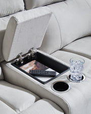 Social Pointe - Reclining Sectional - R&R Furniture Gallery (Fountain Valley, CA)