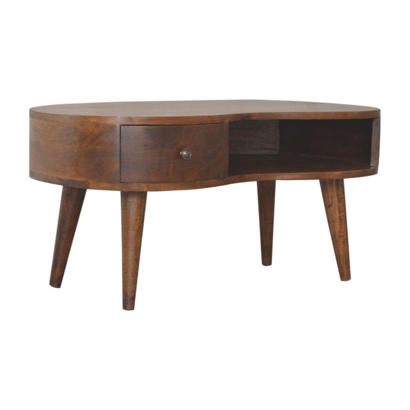 Wave Coffee Table With 1 Drawer - R&R Furniture Gallery (Fountain Valley, CA)