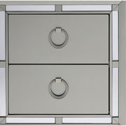 Chloe - Nightstand - Gemstone Silver - R&R Furniture Gallery (Fountain Valley, CA)