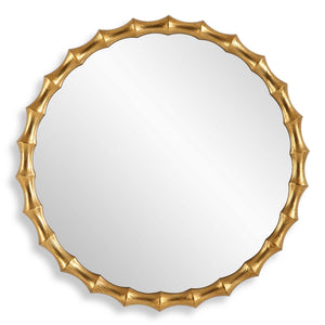 Nacala - Round Mirror - Gold