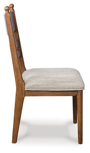 Greddinton - Dining Upholstered Side Chair (Set of 2) - R&R Furniture Gallery (Fountain Valley, CA)