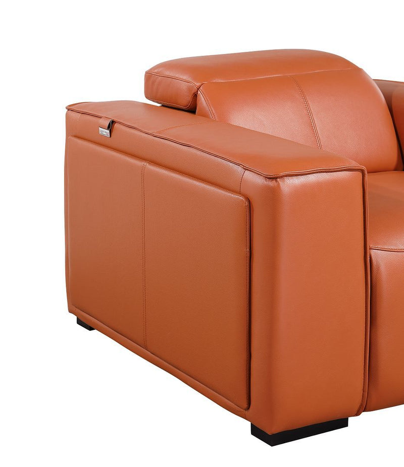 1224 - 3-Piece Modular Power Reclining Sofa In With 3 Power Recliners & Power Headrests