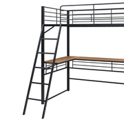 Loft Bed & 3 Layers Of Shelves And L-Shaped Desk - R&R Furniture Gallery (Fountain Valley, CA)
