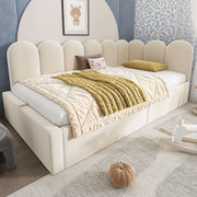Upholstered Daybed With Metal Slatted Base - R&R Furniture Gallery (Fountain Valley, CA)