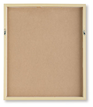 Chettings - Wall Art Set (Set of 4) - Beige / Gray / Blush - R&R Furniture Gallery (Fountain Valley, CA)